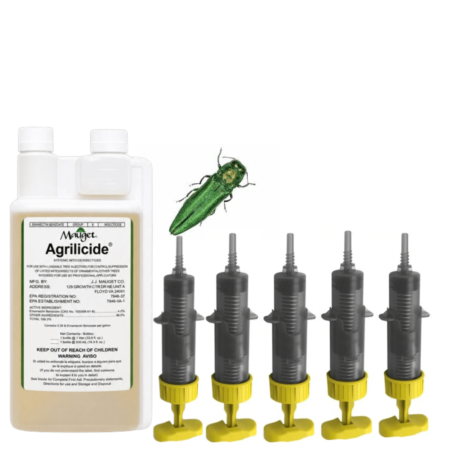Chemjet Injection Kit- Tree-Age injection kit, Emamectin Benzoate injection kit for emerald ash borer - Tree Injection Products Co.