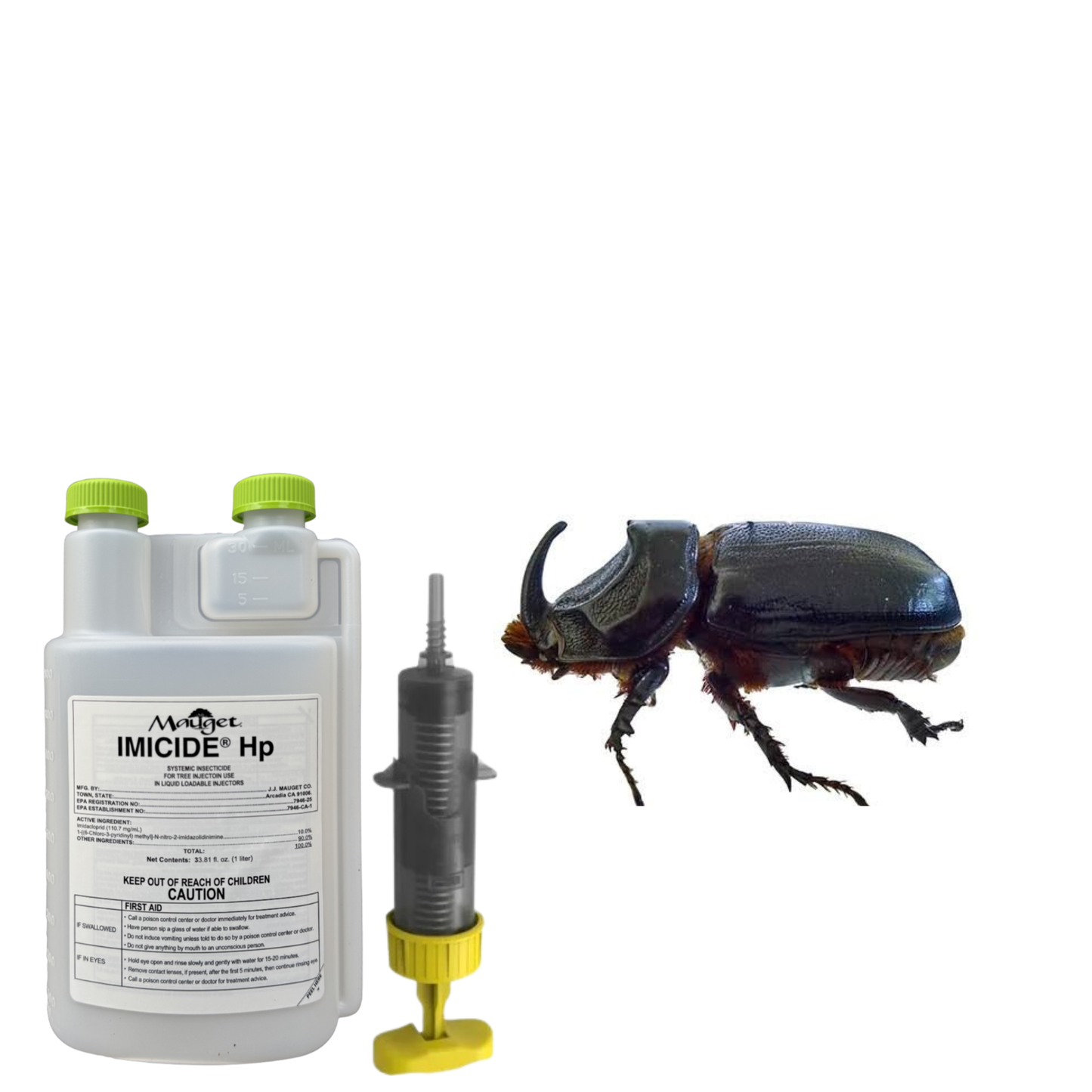 Chemjet Imicide Coconut Rhinoceros Beetle Palm Injection Kit