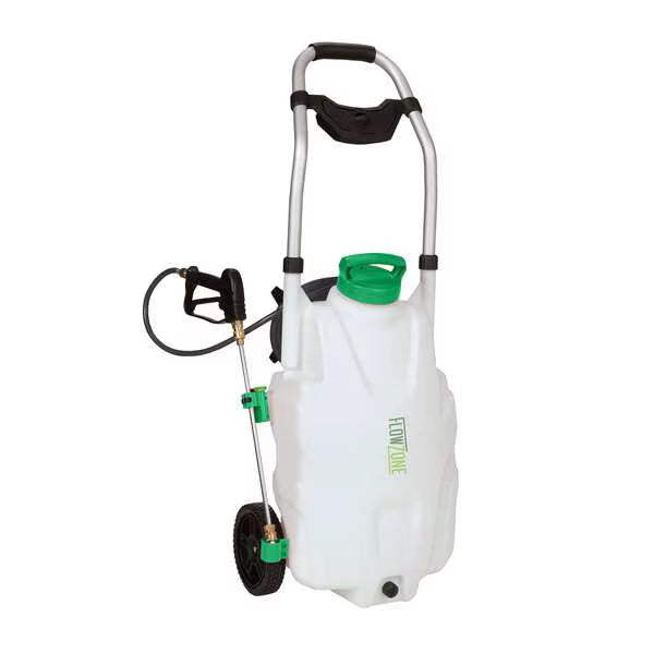Flowzone Monsoon Battery Rolling Sprayer-9-Gallon