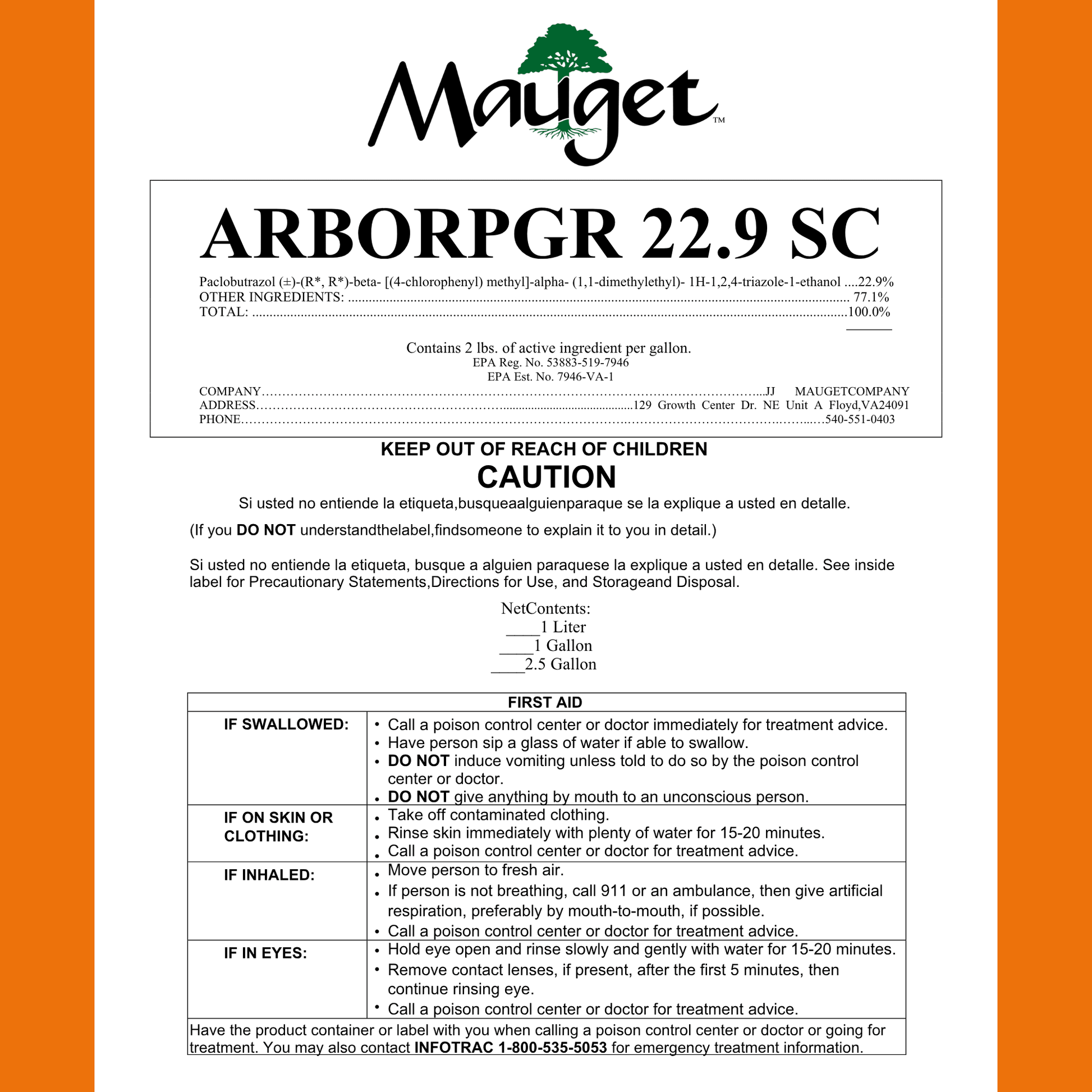 ArborPGR - Paclobutrazol Plant Growth Regulator for Trees & Turf - Tree Injection Products Co.