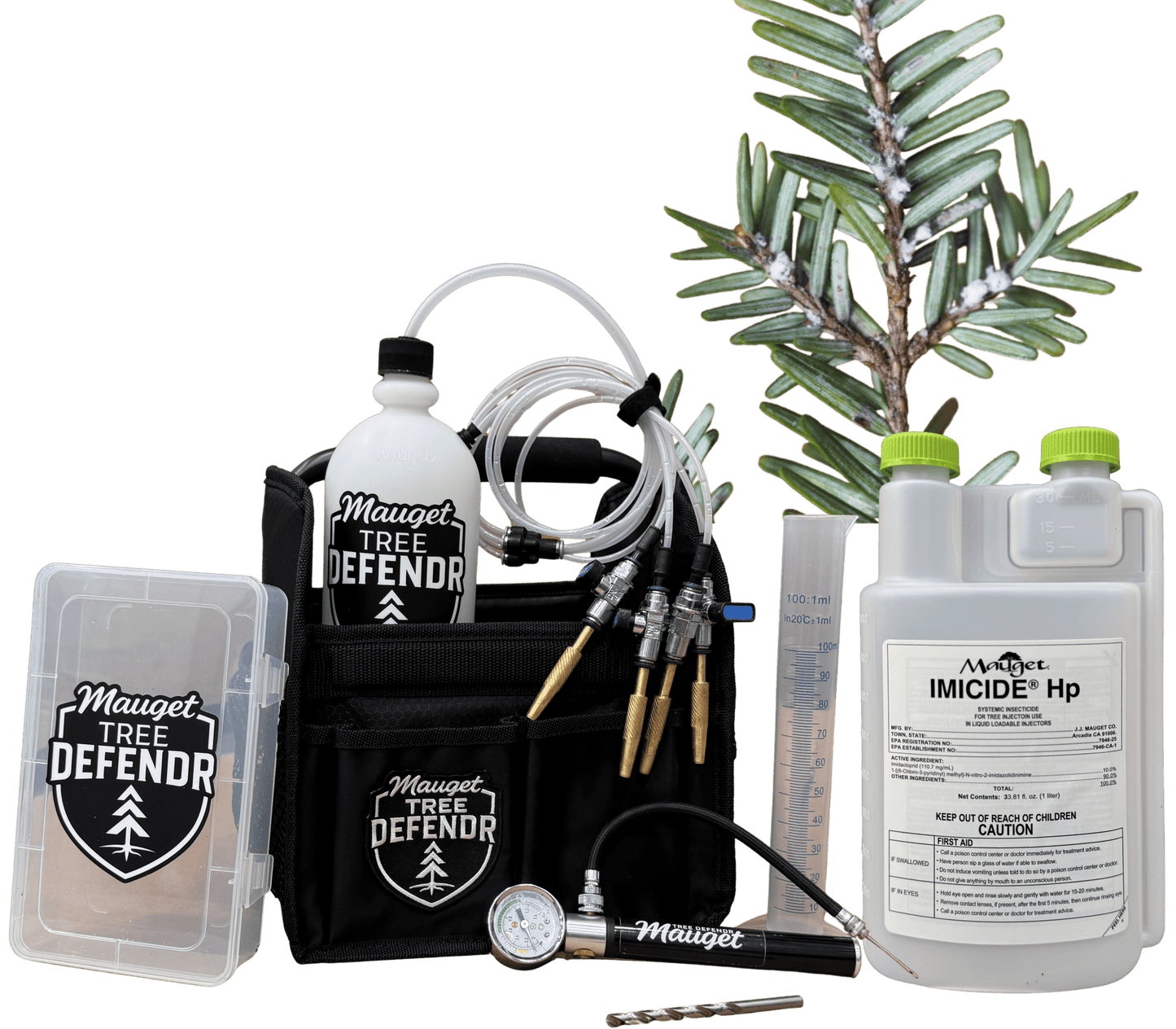 Mauget Tree Defendr Hemlock injection kit (HWA) - Tree Injection Products Co.