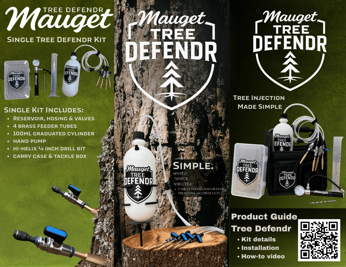 Mauget Tree Defendr Single bottle kit - Tree Injection Products Co.