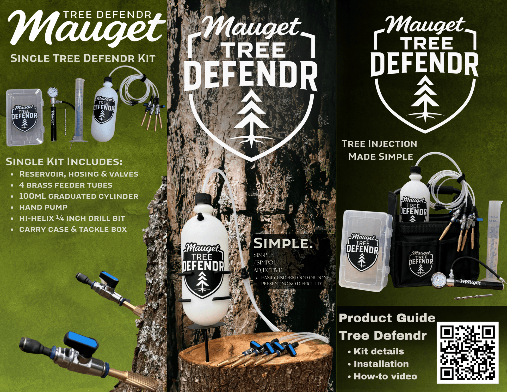 Mauget Tree Defendr Single bottle kit - Tree Injection Products Co.