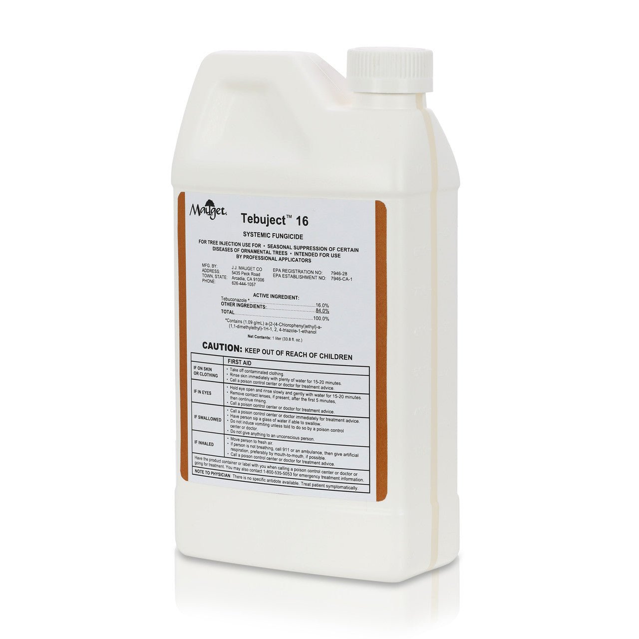 Mauget Tebuject 16 Fungicide - Tree Injection Products Co.