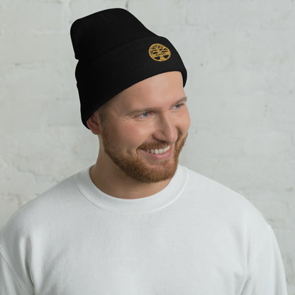 TIPCO Cuffed Beanie Gold - Tree Injection Products Co.
