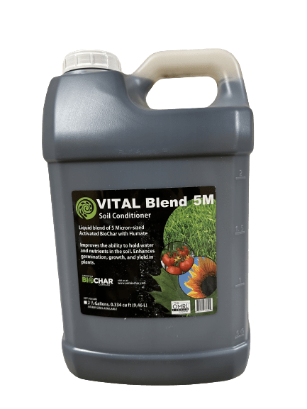 BioChar - VITAL Blend 5M - Liquid Soil Amendment - Tree Injection Products Co.